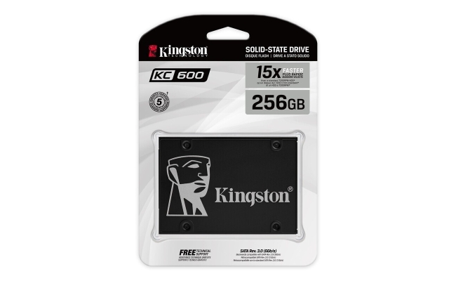 SSD Kingston KC600 256GB SATA III 2.5" (SKC600/256G) 20041