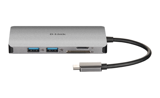 Hub USB D-Link DUB-M610 6-in-1 USB-C Hub 20802