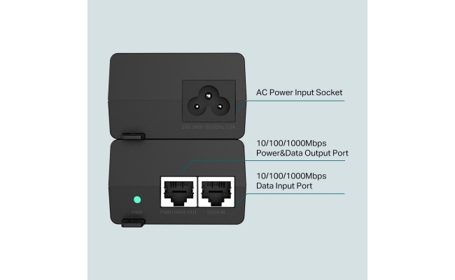 Injector PoE+ TP-Link TL-PoE160S 20484