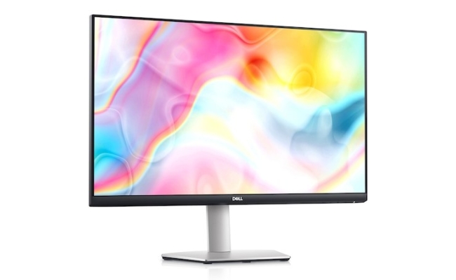 Monitor LED IPS Dell S2722DC, 27", QHD, LCD, 75Hz, 4ms, Pivot, Gri 210-BBRR...