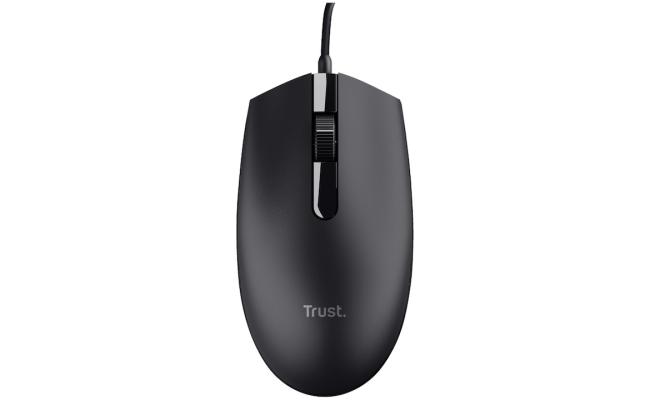 Mouse Trust Basi, cu fir, negru (TR-24271) 20992