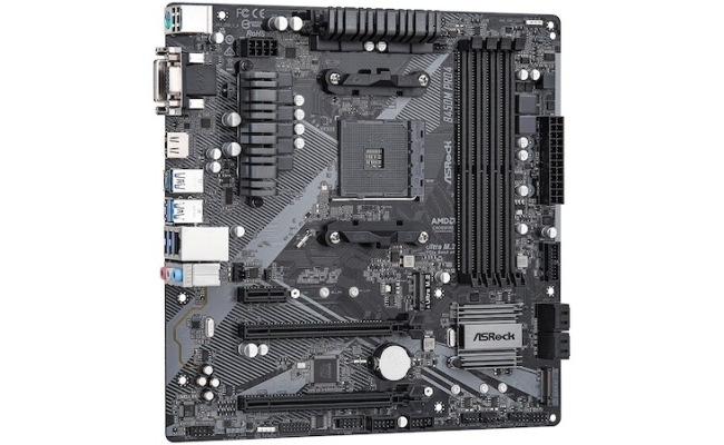 Placa de baza Asrock B450M Pro4 R2.0, socket AM4, Micro ATX, DDR4 20935