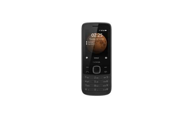 Telefon Nokia 225 DS Black 4G,  2.4", 1150mAh (16QENB01A12) 20868