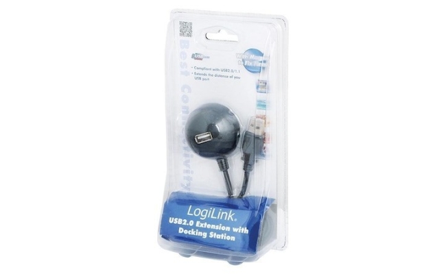 Cablu USB Logilink CU0013B, 1.5m, negru 21631