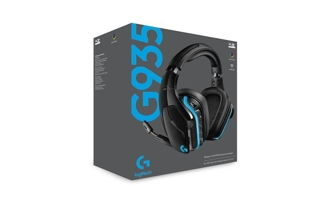 Casti gaming wireless Logitech G935 cu fir, gaming, negru (981-000744) 21571