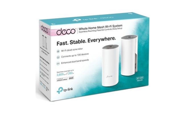 Deco E4 (2-pack) TP-Link AC1200 Sistem Mesh Wi-Fi 21786