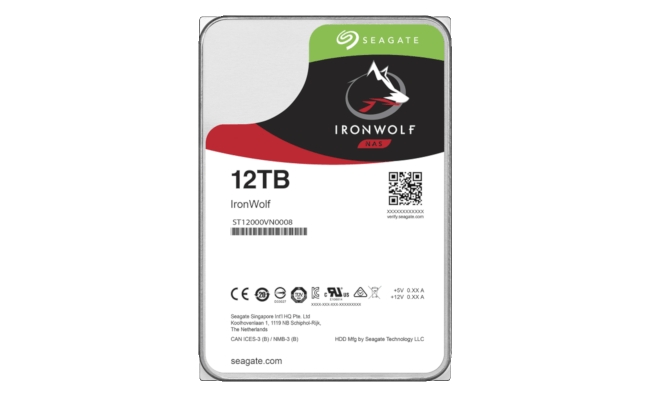 HDD Seagate IronWolf 12TB 7200RPM SATA III (ST12000VN0008) 21556