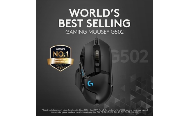 Mouse gaming Logitech G502 Hero 910-005470, cu fir, USB, optic 21570