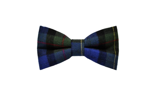 Papion Dark Blue&Green Plaid