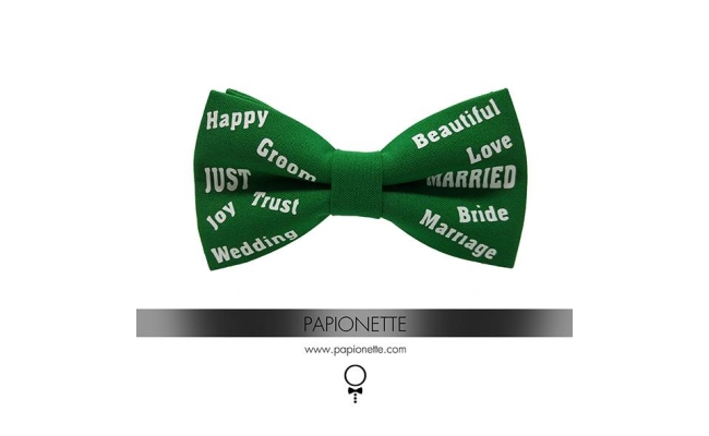 Papion Just Married Green