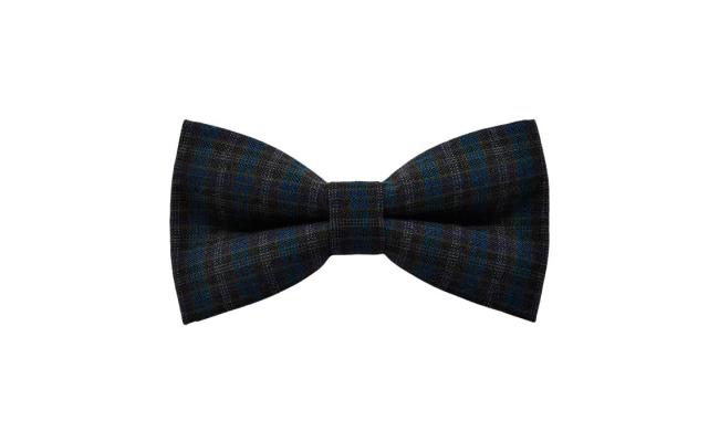 Papion Navy-Blue&Grey Plaid