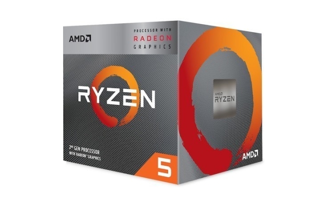 Procesor AMD Ryzen™ 5 3400G YD3400C5FHBOX, 3.7 GHz cu Radeon™ RX 21464