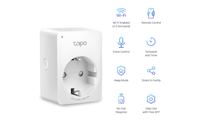 Tapo P100 (2-pack) TP-Link - Mini Smart Wi-fi Socket 21920