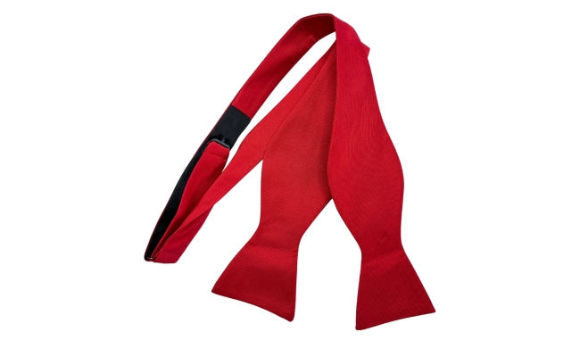 Papion Self Tie Red