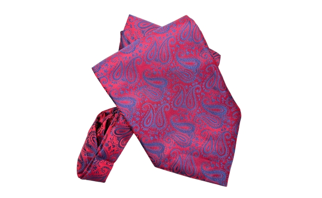 Eșarfă Ascot Red Paisley