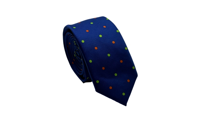 Cravata Trabucco Silk Blue & Dots