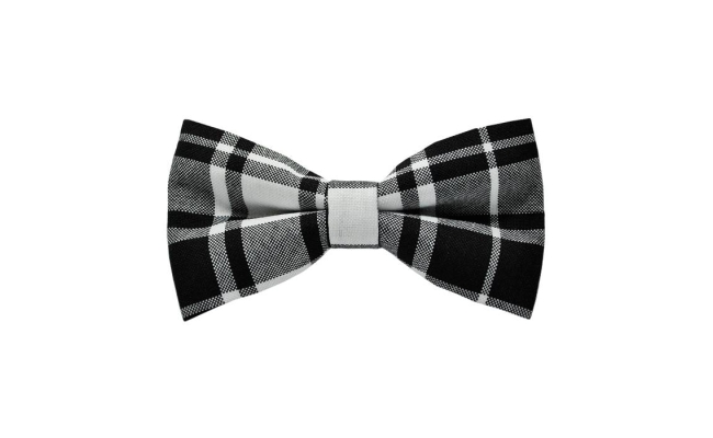 Papion Black&White Plaid