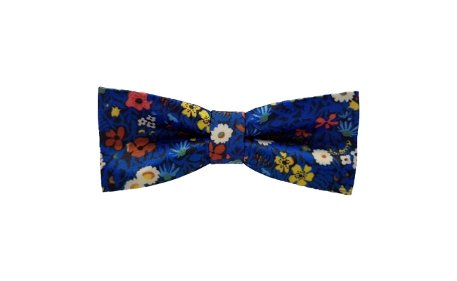 Papion Slim Dark Blue Flower