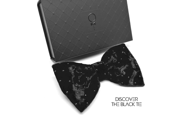 PAPION CEREMONIE ''THE BLACK TIE'' - VELVET PEARLS