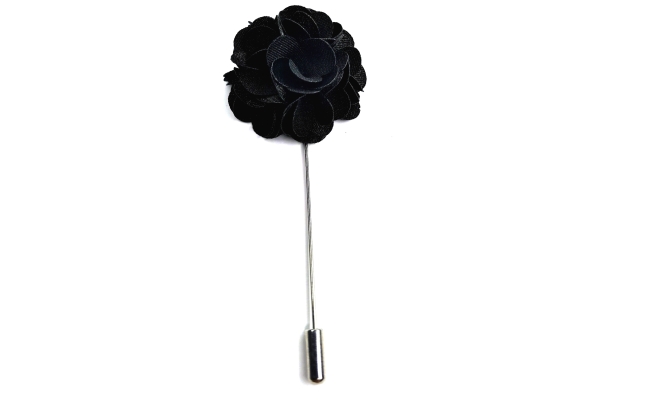 Pin Sacou Back Flower