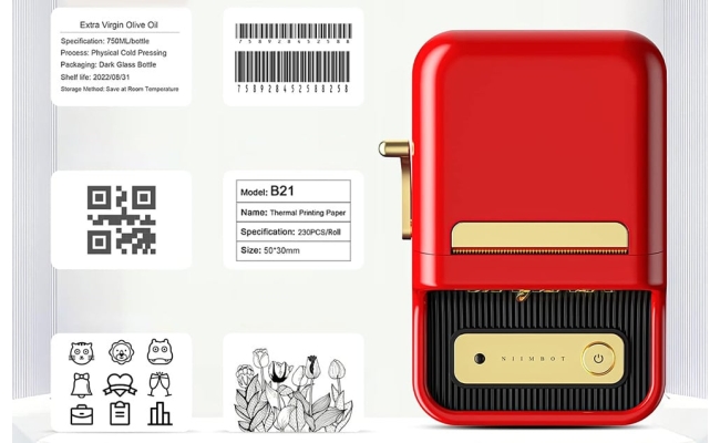 Imprimanta portabila de etichete Niimbot B21S - Rosie 25102