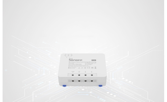 WiFi switch cu monitorizare energie Sonoff POWR3 (25A/5500W) 24894