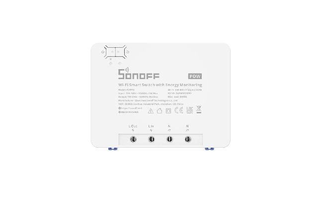 WiFi switch cu monitorizare energie Sonoff POWR3 (25A/5500W) 24884