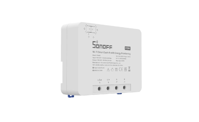 WiFi switch cu monitorizare energie Sonoff POWR3 (25A/5500W) 24885