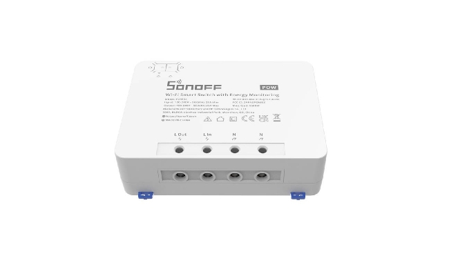 WiFi switch cu monitorizare energie Sonoff POWR3 (25A/5500W)