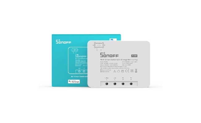 WiFi switch cu monitorizare energie Sonoff POWR3 (25A/5500W) 24888