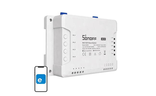 Smart switch WiFi SONOFF 4CHR3 24904