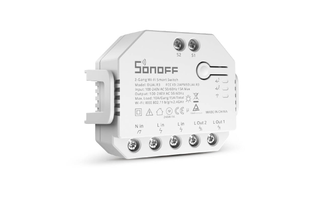 Smart switch WiFi Sonoff Dual R3