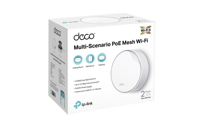 TP-Link Deco X50-PoE(2-pack): Sistem Mesh Wi-Fi 6 42688