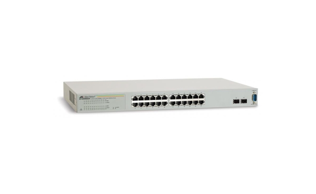 SWITCH ALLIED TELESIS, GS950/24 Web Smart, porturi Gigabit x 24, SFP x 4,...