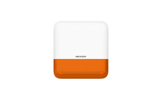 SIRENA EXTERIOR WIRELESS AXPRO866 ORANGE, "DS-PS1-E-WE-O" (timbru verde 0.80...