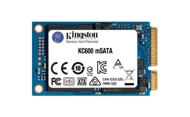 SSD KINGSTON SKC600MS, 512GB, mSATA, S-ATA 3, 3D TLC Nand, R/W: 550/520 MB/s,...