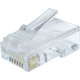 MUFA RJ-45 GEMBIRD pt. cablu UTP, Cat6, RJ-45 (T), plastic, 10 buc,...