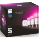 Pachet 3 becuri LED RGB inteligente Philips Hue + Consola Hue Bridge 391473