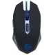 Mouse Gembird gaming cu fir 2400 dpi iluminare negru / albastru 