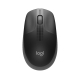 Mouse wireless Logitech M190, 2.4GHz, optic, negru (910-005905) 