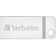 Memorie flash USB Verbatim Metal Executive 98748, 16 GB, Argintiu 631348