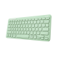 Tastatura Trust LYRA Wireless compacta si reincarcabila verde (25096) 